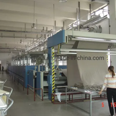 Hocheffiziente Spannrahmenmaschine für große Polyestergewebe